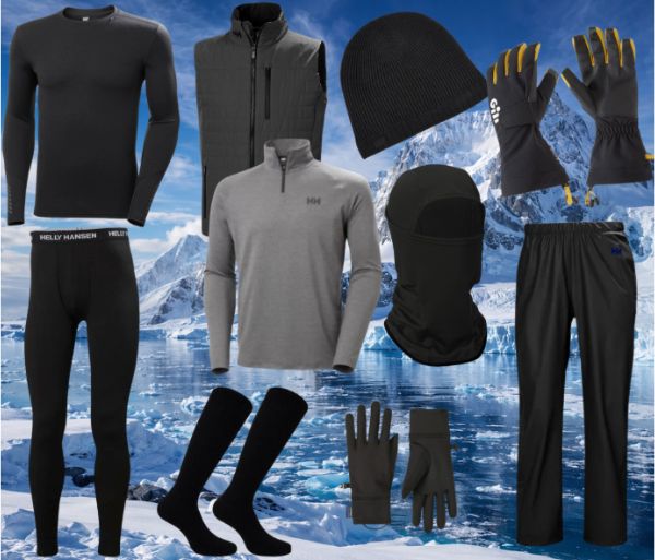 Men's Everything You Need Layers & Waterproof Package